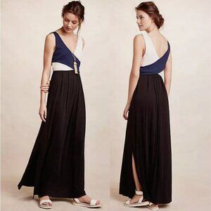 Anthropologie (SM) Colorblock Maxi Dress